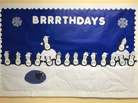 January birthday bulletin board ideas. Season's Greetings Winter Themed Bulletin Board... In many cases, simple bulletin boards are the best! One preschool teacher de... Free January bulletin board and classroom decorating ideas. Fun pictures, themes, designs, and sayings to inspire your students! 