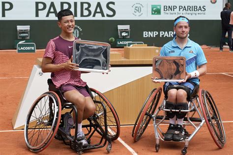 Japan’s Oda makes men’s history with wheelchair victory at French Open, De Groot wins women’s final