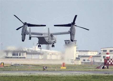 Japan suspends Osprey flights after fatal USAF crash