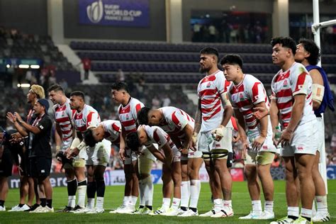 Japan trumps Samoa again to stay in Rugby World Cup quarterfinals hunt