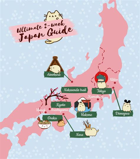 Japan two week itinerary. Japan two week itinerary for first-timers. Tokyo (4 nights) Kamakura (day trip) Kanazawa (1 night) Shirakawa-go (day trip) Takayama (2 nights) Kyoto (4 nights) Hiroshima (half-day trip) Miyajima (2 nights) Osaka (1 night) Nara (day trip) Japan Itinerary On A Map. 