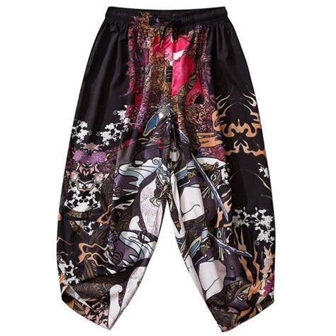 Japanese harem pants. 100% Secure Checkout. Kidoriman is a Japanese inspired men's fashion brand. Our designs are curated and authentic, based on Japanese streetwear, a blend of traditional cuts and patterns mixed in with modern Harajuku aesthetic. We believe in providing top quality items, with amazing customer service, at a fair price. 
