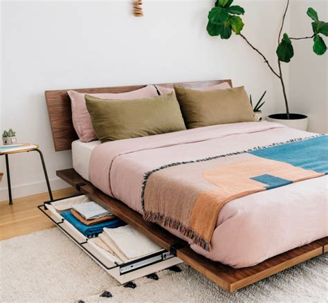 Japanese style bed frame. Our range of Japanese style beds are exemplified by a bold yet minimalist style - simple and elegant solid wood beds with strong geometric designs. Kobe Japanese Bed with … 
