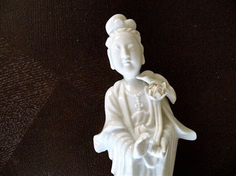 Japanese white porcelain figurines. 2.8"China Buddhism temple Tibetan silver Kwan-Yin Guanyin statue amulet Pendant. $21.50. Was: $25.00. Free shipping. or Best Offer. 