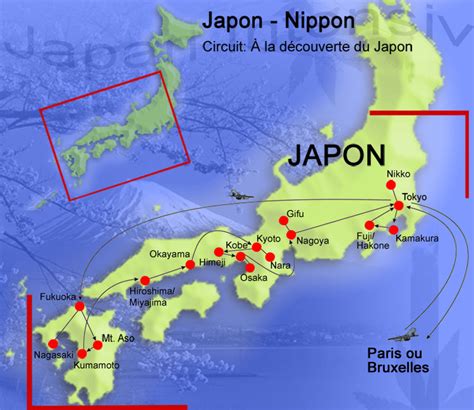 Japon : découverte d