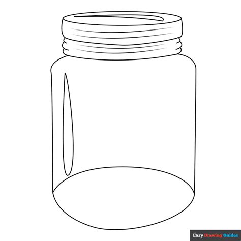 Jar Coloring Page