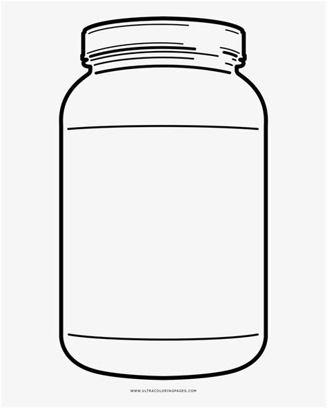 Jar Coloring Page Ultra Coloring Pages