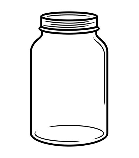 Jar Coloring Pages