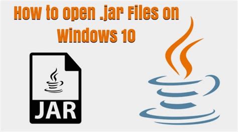 Table of Contents. How to Open JAR Files in Windows 10. JAR files can aggregate thousands of distinct files to make a single application, then they can compress the contents of the folder which in turn reduces the size of the folder and thus helps them to transfer between networks easily.. 