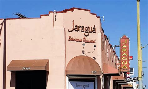 Jaragua Salvadoran Restaurant. (323) 661-1985. We make ordering easy. Learn more. 4493 Beverly Blvd, Los Angeles, CA 90004. Latin American. $ $$$$. Grubhub.com.