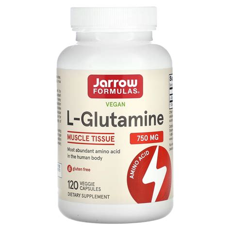 Jarrow Formulas L-Glutamine 750mg 120