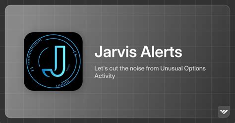 Jarvis Alerts