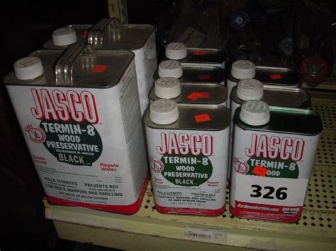 Jasco Termin -8 -H2O Brown Wood Preservative 05/06/2008 (MSDS) MSDS Special Notice: Our database is made up of both MSDS and SDS. Carefully review the (M)SDS below to see if it’s the version you're looking for.. 