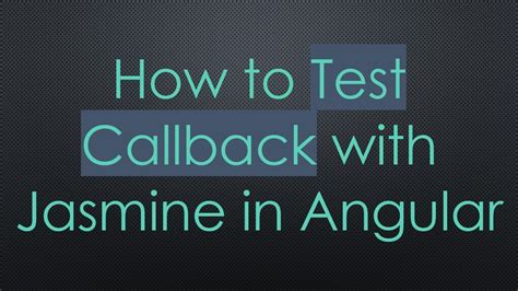 Jasmine test callback is called.  The callback is added to the breadcrumb's onclick event and...