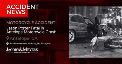 Jason Porter Pronounced Dead Following Motorcycle Crash on Walerga Road [Antelope, CA]