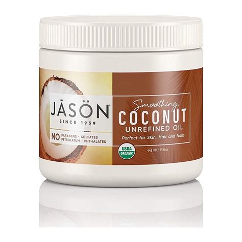 Jason Smoothing Coconut Oil -- 15 fl oz - Vitacost