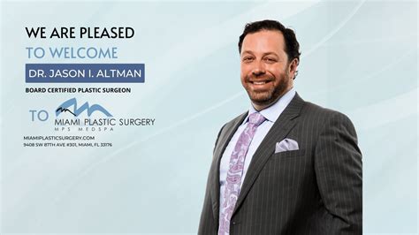 Working in International Plastic Surgery | Learn more about Jason Altman's work experience, education, connections & more by visiting their profile on LinkedIn. 