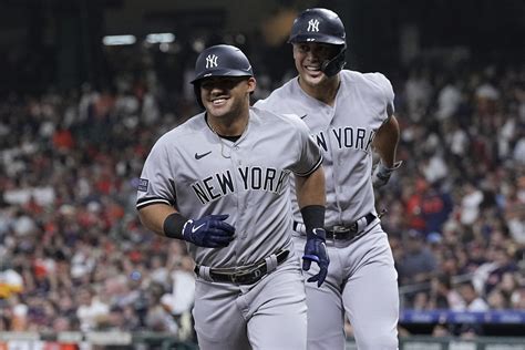 Jasson Domínguez homers in first at-bat as youthful Yankees beat Astros