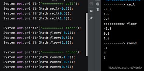 Java，Math类中的ceil、floor和round函数源码解析以及自己重写实现_java math.ceil函数程序员宅基地 程序员宅基地