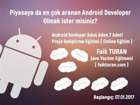 Java Android IOS Full-Stack Developer Paylaşım ve Yardım Ismek.