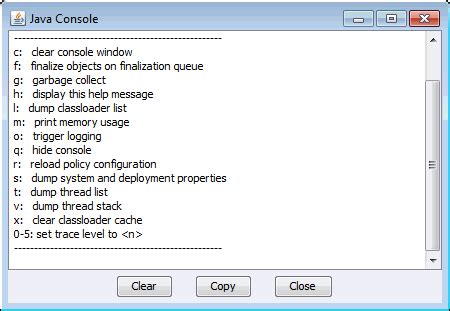 Java Console Tracing And Logging
