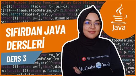 Java Dersleri #3 Kodlamaya Başlangıç İlk Java Kodun Hello World!. 