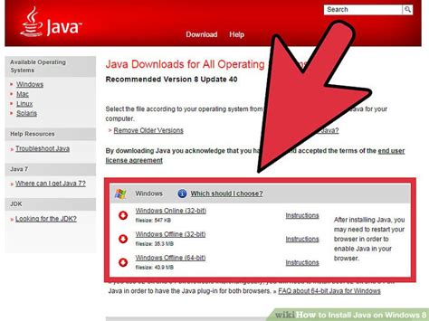 Java Download Install Manual