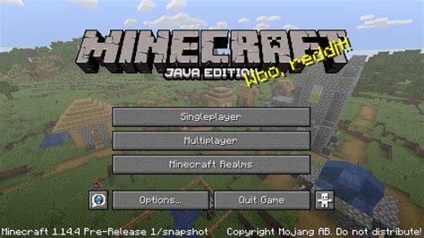 Java Edition 1 14 4 Pre Release 6 Official Minecraft Wiki