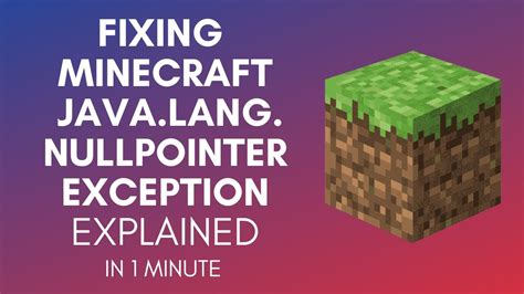 Java Ee Support Patterns Java Lang Nullpointerexception Minecraft