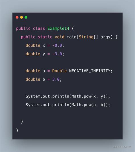 Java Math.pow函数。完整指南Math.pow() 用于计算一个数字上升到另一个数字的幂。pow()方法在考虑 掘金
