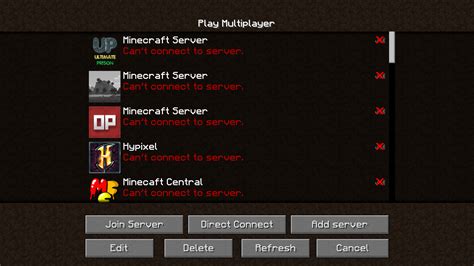 Java Minecraft Servers