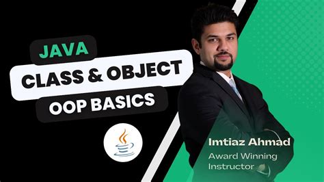 Java Oop Basics 1 5 Class And Object Youtube