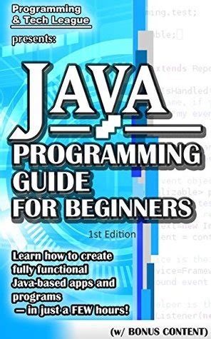 Java Programming Guide for Beginners