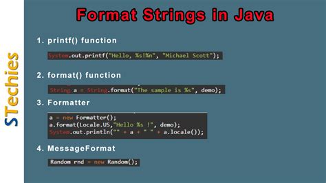 Java String Formatting Using 3 Simple Ways