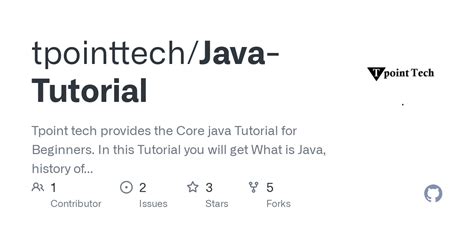 Java Tutorial Github