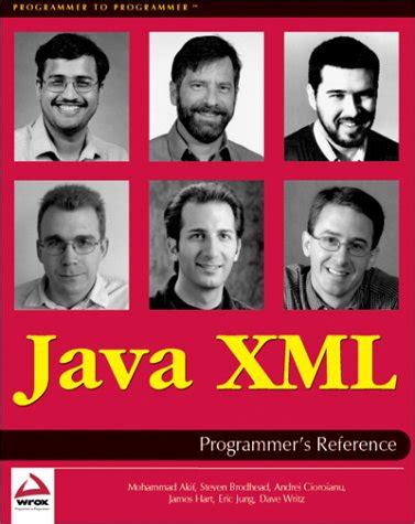 Java XML Programmer's Reference