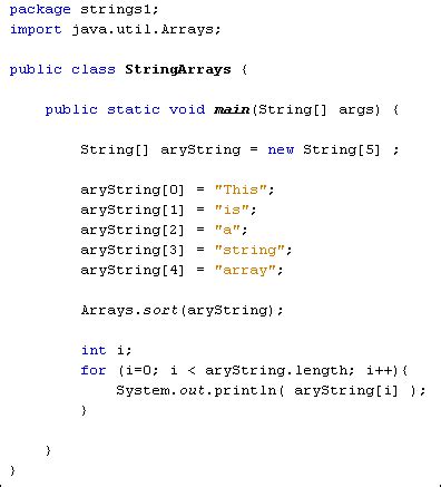 Java char array to string. , for-each loop). ) When we use arrays of primitive types, ...