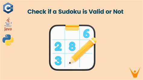 Java check sudoku valid.  Practical scenarios where Sudoku-solving logic is ...