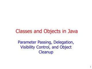 Java classes and objects.  This section will introduce you to objects, classes, inheritance...