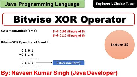 Java clock timer. Jan 2, 2010 · 7 It is the Bitwise xor operator in java which results 1 for dif...