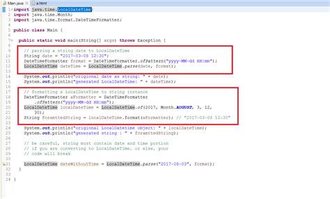 Java format date.  Jul 15, 2018 · Java DateTimeFormatter helps in unif...