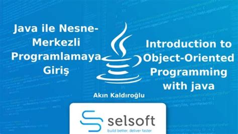Java ile Nesne-Merkezli Programlamaya Giriş Udemy.