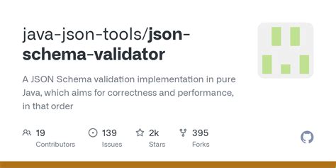 Java json tools json schema validator. .  ...