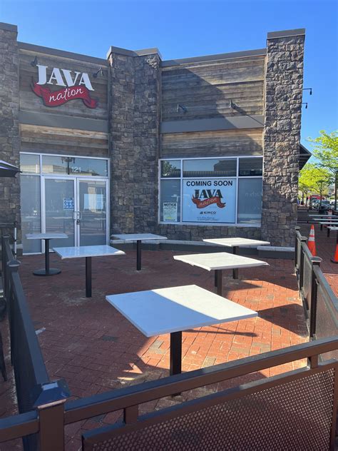 Java nation kentlands. Java Nation, a locally owned coffeehouse and restaurant, announced that they’re opening a new location in Kentlands. They will take over the recently closed Starbucks location. Starbucks has moved to their new building with a drive thru feature. Java Nation is best known for their house-roasted coffees, diverse food menu, and their … 