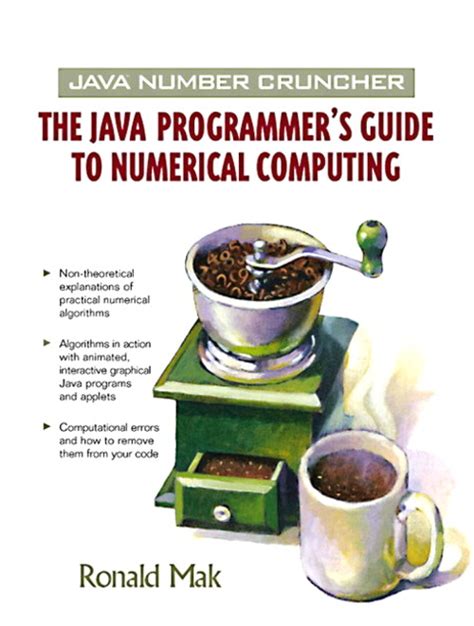 Java number cruncher the java programmers guide to numerical computing. - Vtx 1300 handbuch zum kostenlosen download.