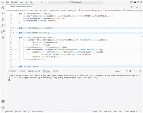 Java support for Assistant API Stream Events API OpenAI Developer Forum
