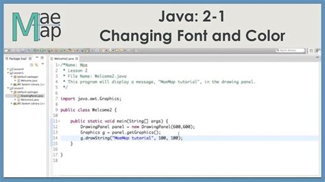 Java text color.  This guide will explain how to adjust these properties ef...