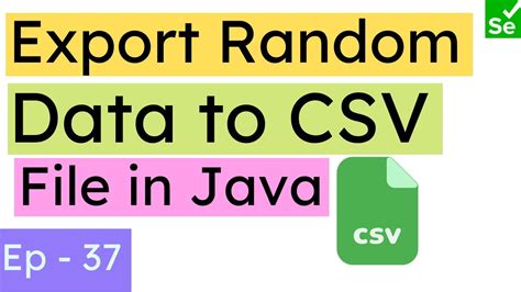 Java write csv - ProgramCreek.com