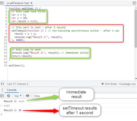 JavaScript wait or delay functions Dev Bay frontend tips