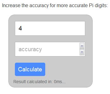 JavaScript- Calculating Pi - Trans4mind